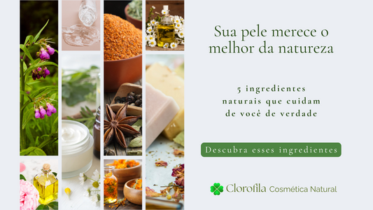 5 ingredientes naturais incríveis que sua pele vai amar