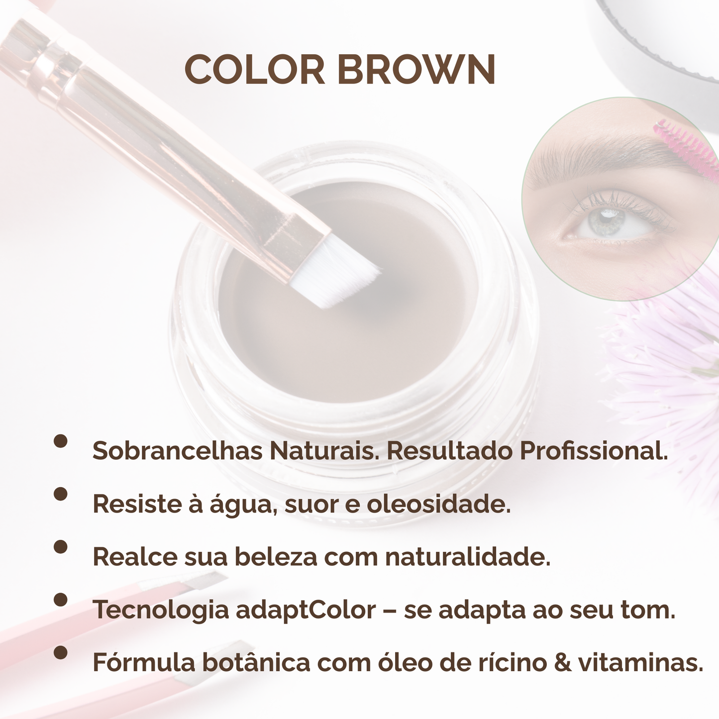 ColorBrown - Universal Eyebrow Mousse