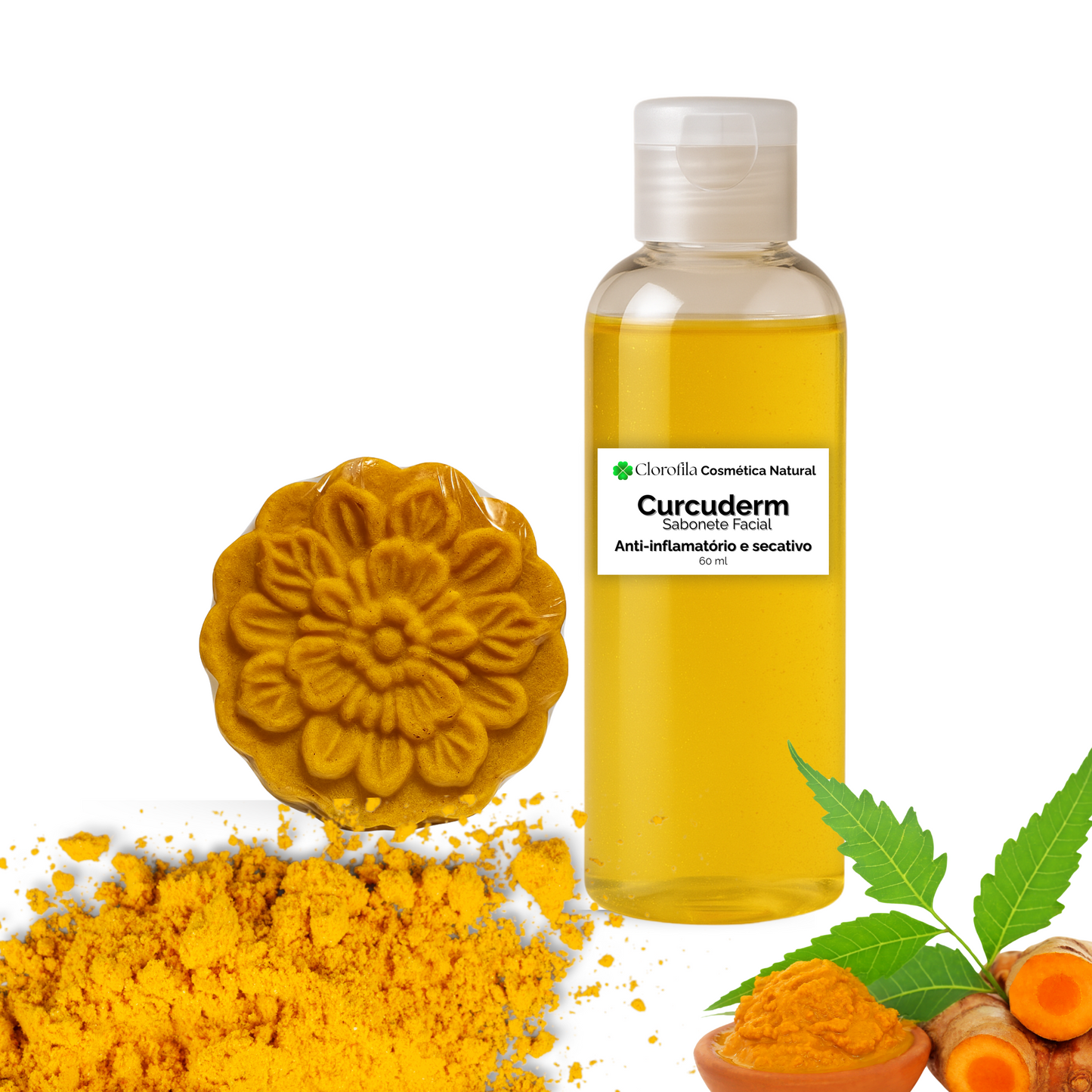 Curcuderm - Facial Soap