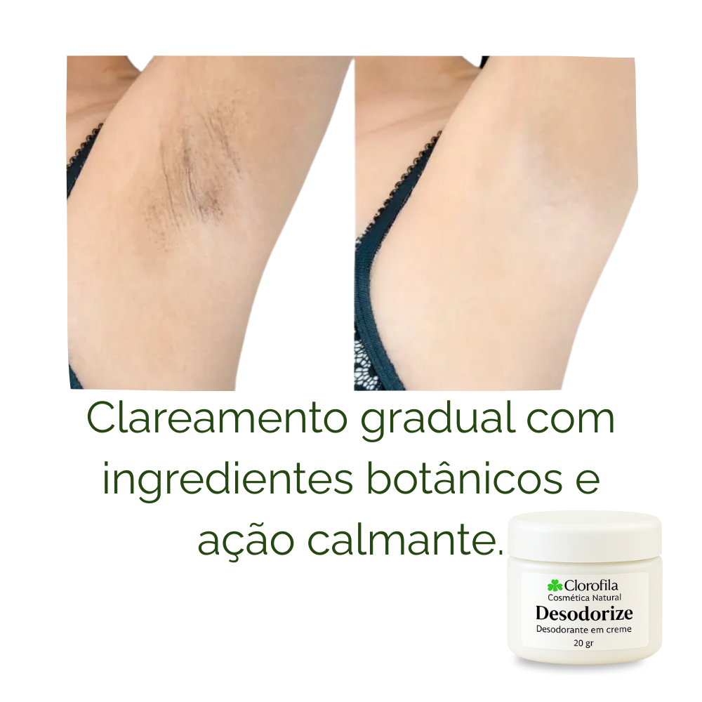 Desodorize - Desodorante em Creme Natural