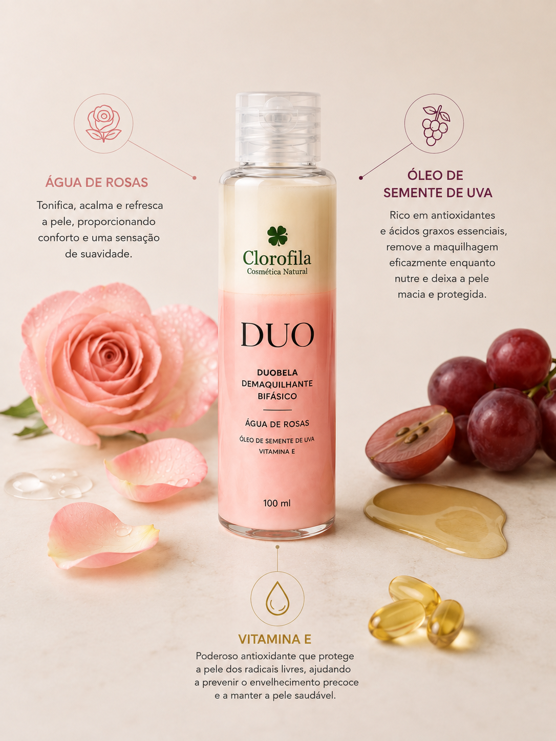 DUOBELA - Biphasic Makeup Remover