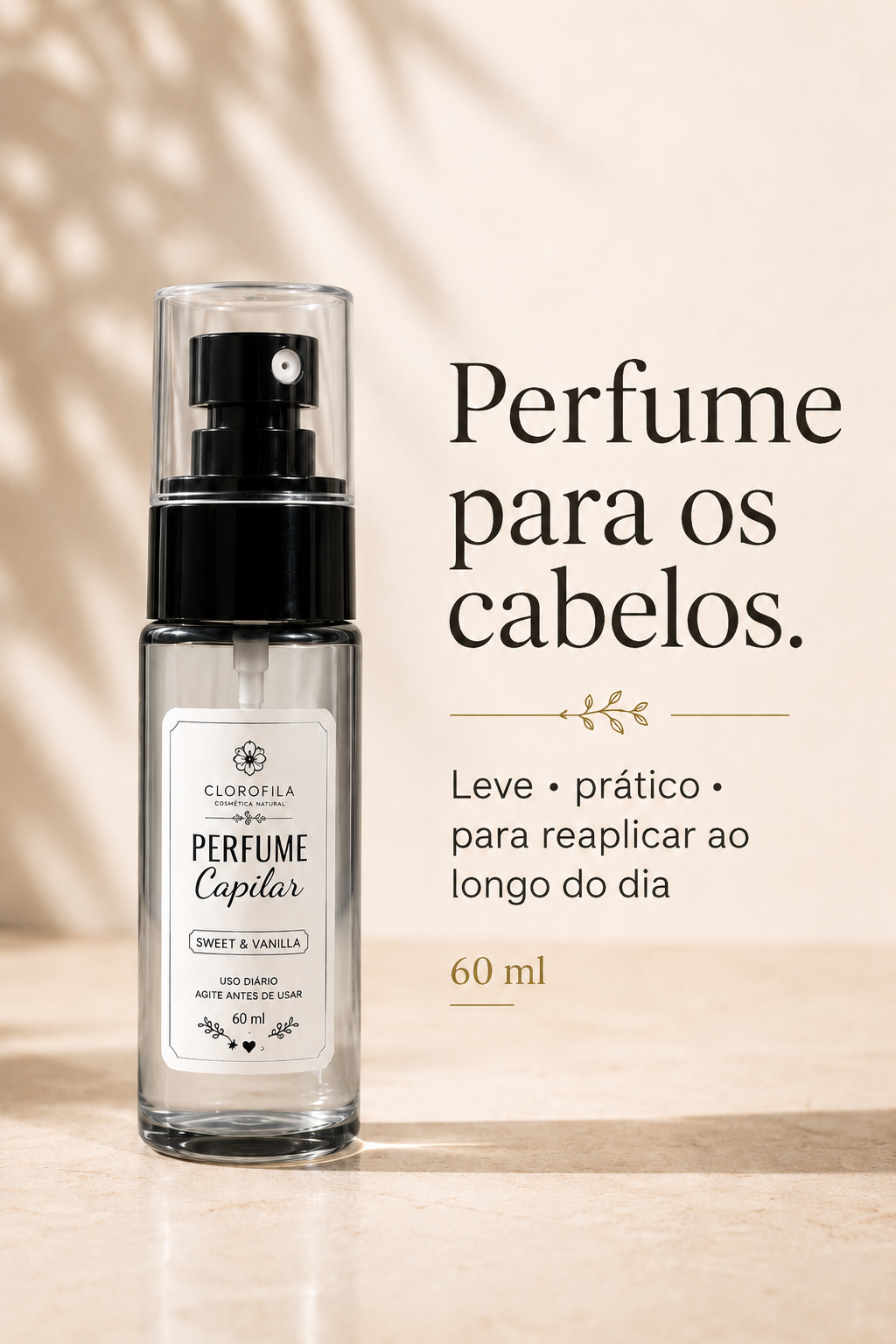 Perfume Capilar Clorofila — 60 ml